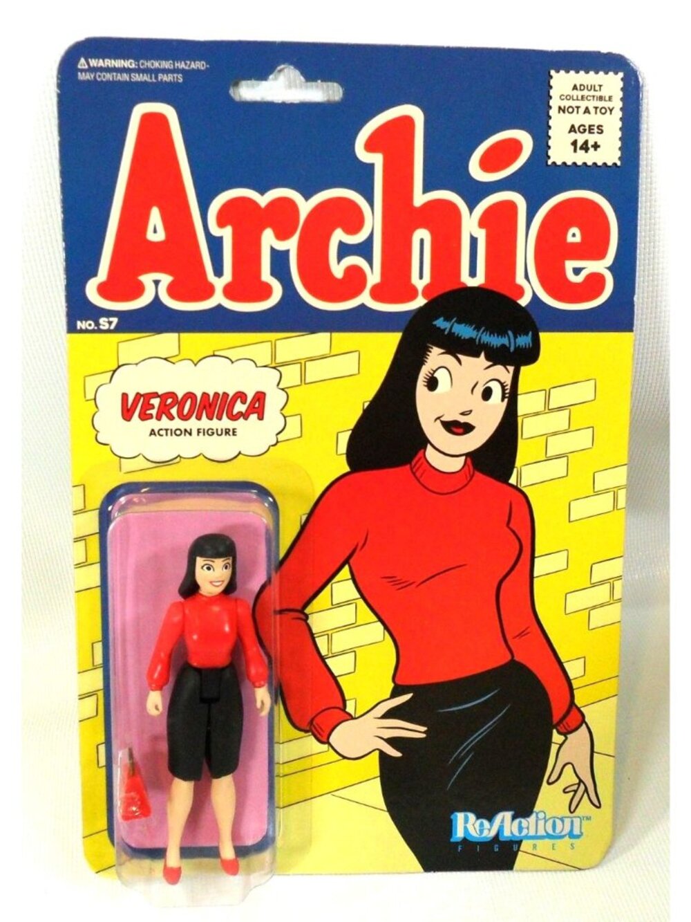 SUPER7‎ Archie Comics ReAction Veronica Action Figure 3.75" NEW
